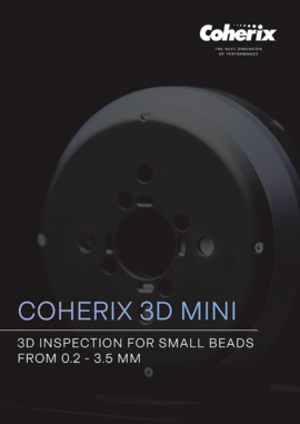Coherix 3D Mini Brochure for adhesive inspection